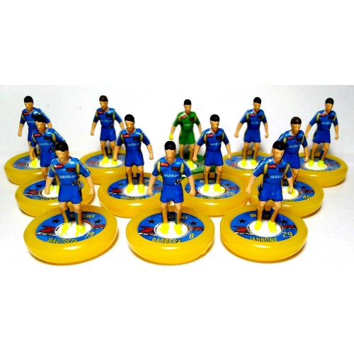 Subbuteo Andrew Table Soccer Suzuki Moto GP Team on WSB Professional Bases 